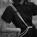 Blouse tout-match et chaîne de corps Bodice Chaîne de Veste de fée