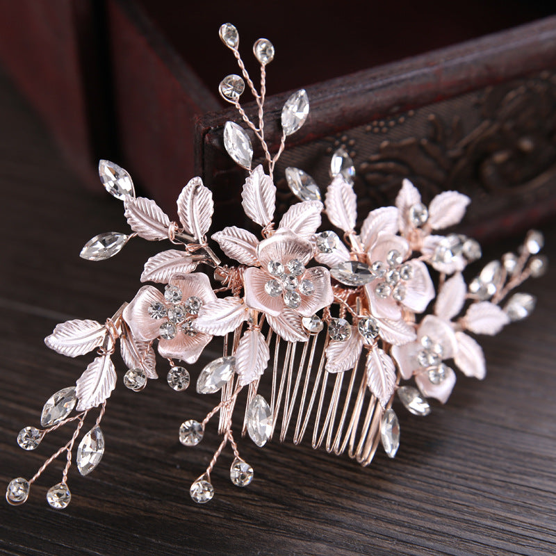 Golden Leaf Hairpin Accessoires Robe de mariée