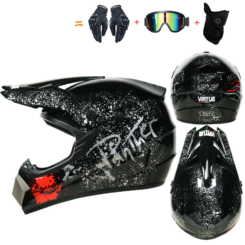 Couverture complète Quatre saisons hors route Casque Course Downhill Cap Kart