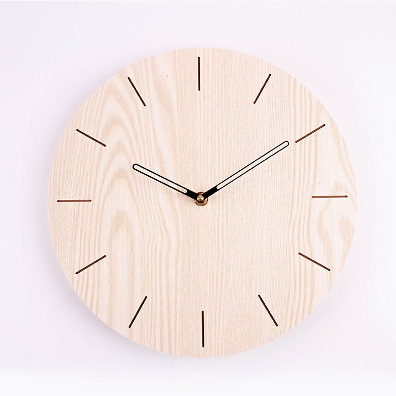 Hicat moderne simple horloge murale calme salon chambre créative