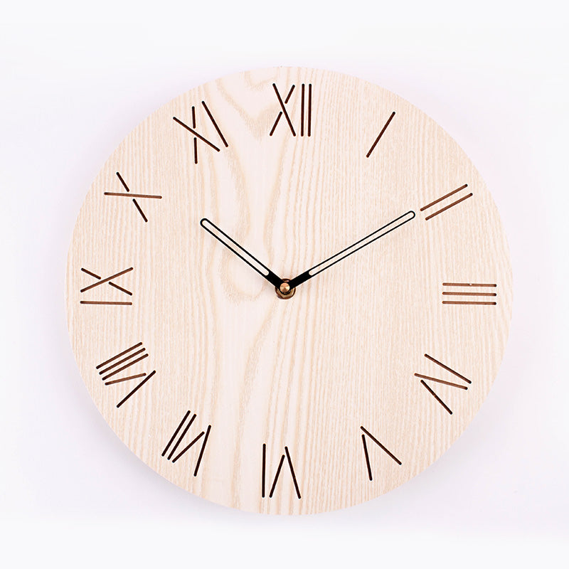 Hicat moderne simple horloge murale calme salon chambre créative