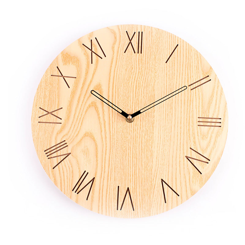 Hicat moderne simple horloge murale calme salon chambre créative