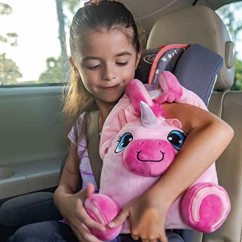 Sac à lunch pour animaux Sac à lunch pour animaux Portable Sac à lunch pour enfants en peluche avec insulation de riz B