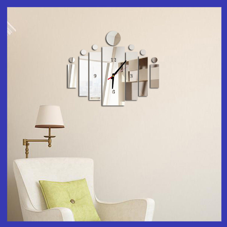 Horloge murale miroir Horloge murale acrylique