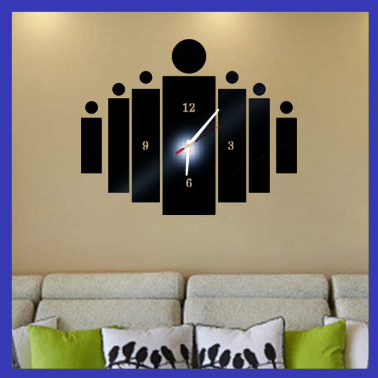 Horloge murale miroir Horloge murale acrylique