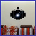 Horloge murale miroir Horloge murale acrylique