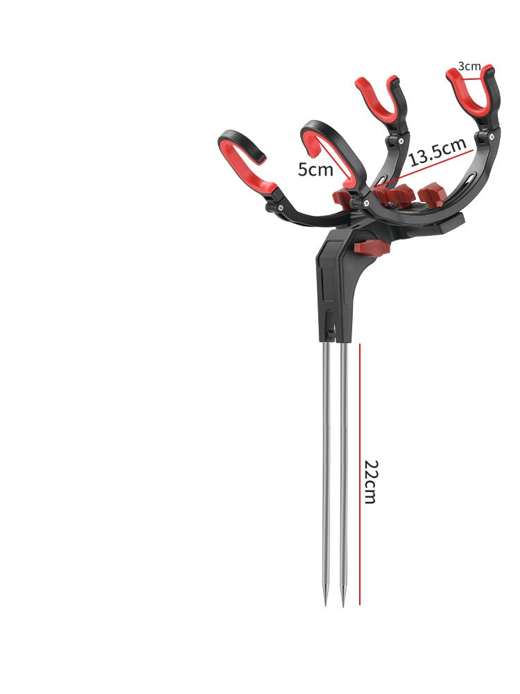 360 Degree Ajustable Fishing Pole Holder Universal Fishing pliable Bracket Sea Lake Fish