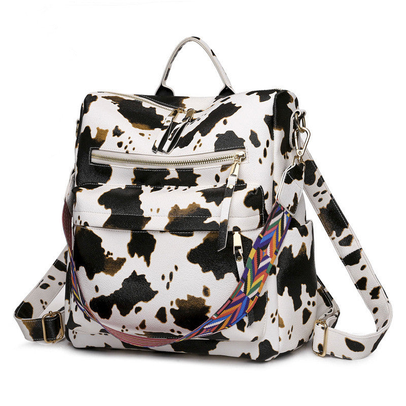 Sac à dos de voyage Grande capacité British Style Sac à dos double épaule Diagonal