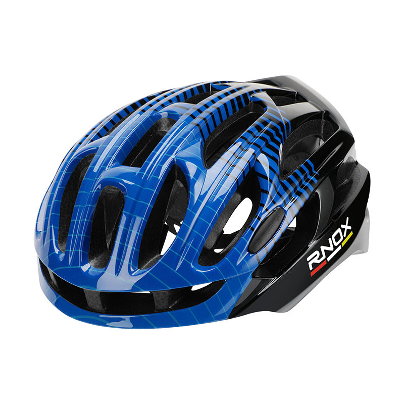 Casque de vélo électrique de peinture de moto rayée