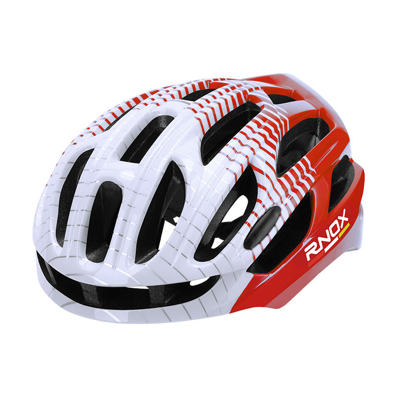 Casque de vélo électrique de peinture de moto rayée