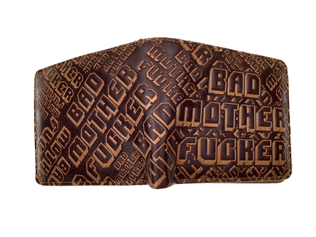 Pulp Fiction Peripheral Wallet PU Leather Embossed Men's Wallet BMF Student Personnalité Co