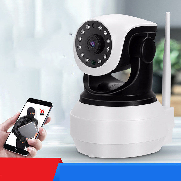 Accueil Baby Monitor 360 Degree Panoramique sans fil Wi-Fi tête de voiture Shaking Machine