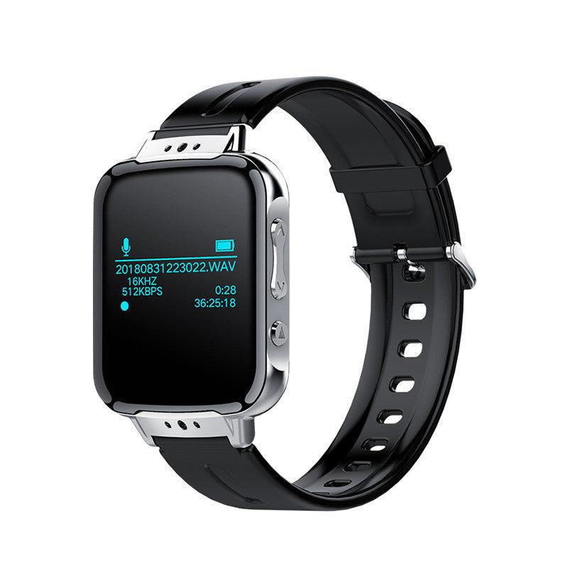 Smart Watch Waterproof Mp3 Music Sports Pedomètre Bracelet d'enregistrement