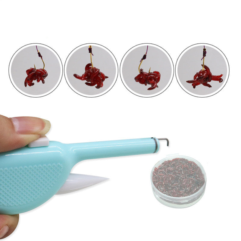 Multi-fonctionnel Deluxe Version de la Bundler Live Bait Special Fishing Bloodworm Gun