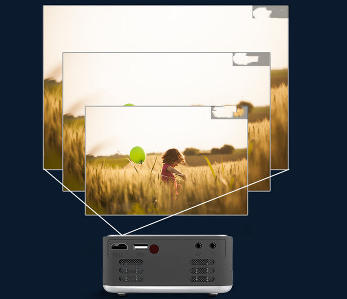 Mini Mini projecteur Maison Portable 1080P HD Petit projecteur