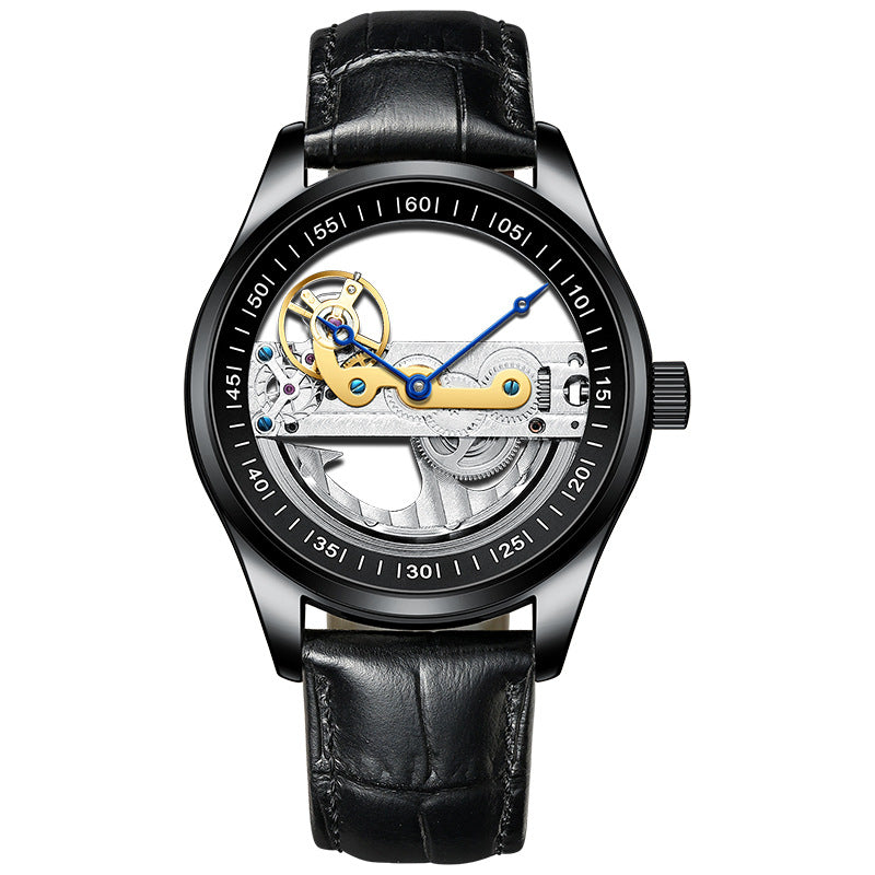 Version coréenne de Montre mécanique automatique Hollow Homme