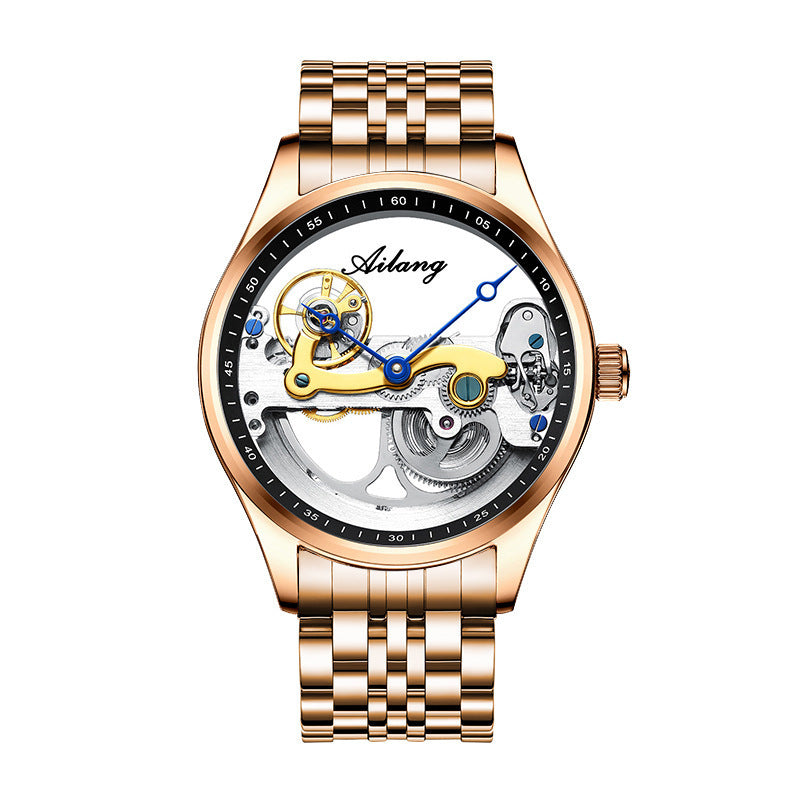 Version coréenne de Montre mécanique automatique Hollow Homme