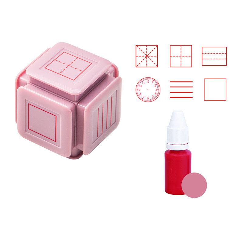 Original Pinyin Anglais Tianzi Grid Seal