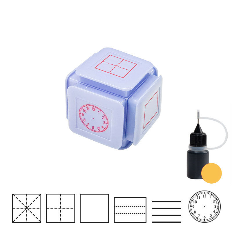 Original Pinyin Anglais Tianzi Grid Seal