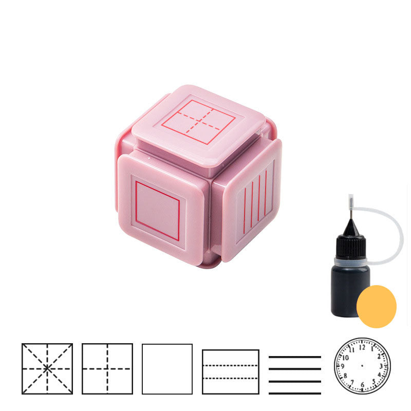 Original Pinyin Anglais Tianzi Grid Seal