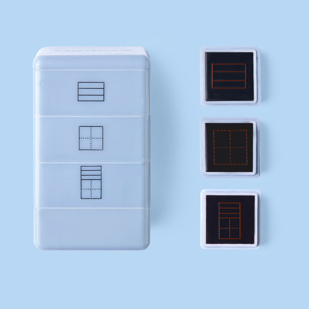 Original Pinyin Anglais Tianzi Grid Seal