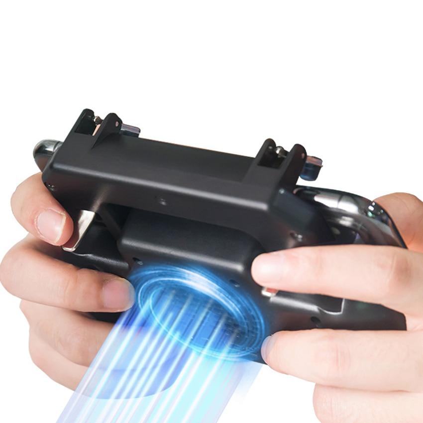 5 en 1 Contrôleur de jeu mobile avec Fan Plus PowerBank