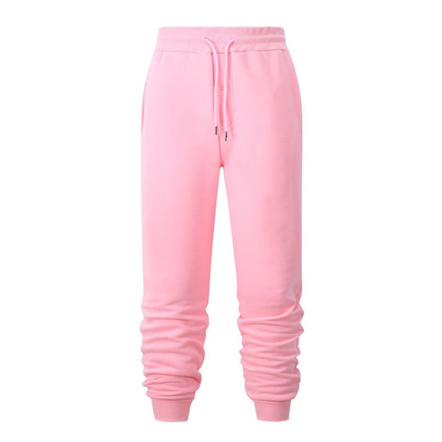 Sweatpants de fitness de course Casual Loose Chaud Sweat-absorbant Pantalons de pieds