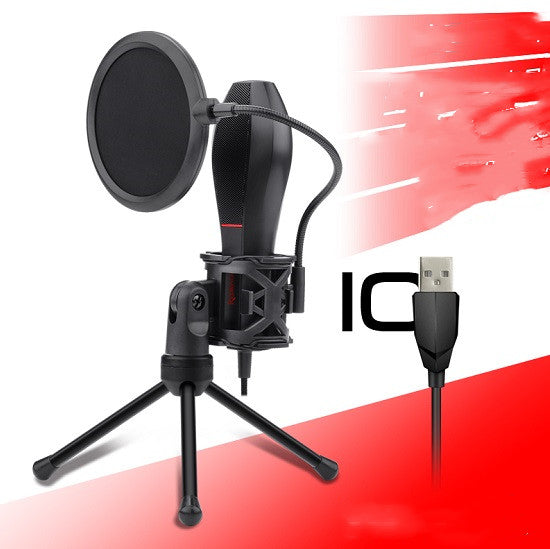 Réduction du bruit Anchor de jeu Enregistrement dédié Live Sing Bar Microphone