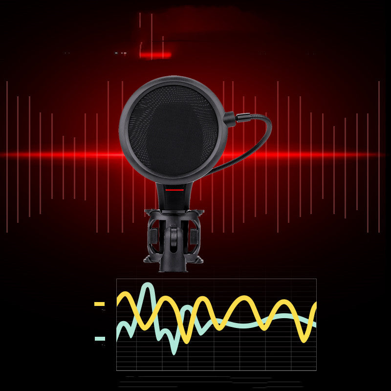 Réduction du bruit Anchor de jeu Enregistrement dédié Live Sing Bar Microphone