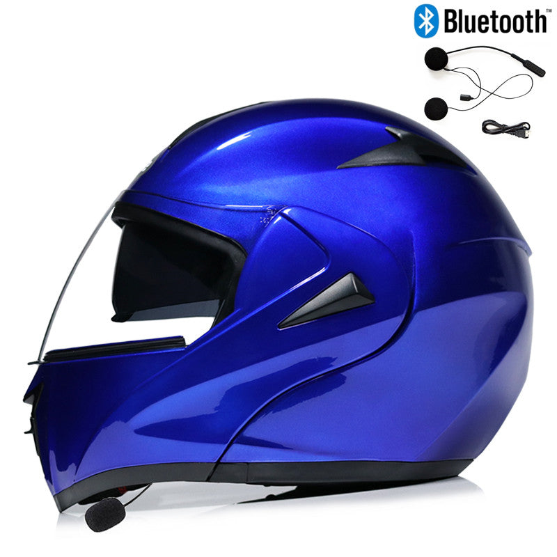 Casque électrique Bluetooth pour homme de moto électrique