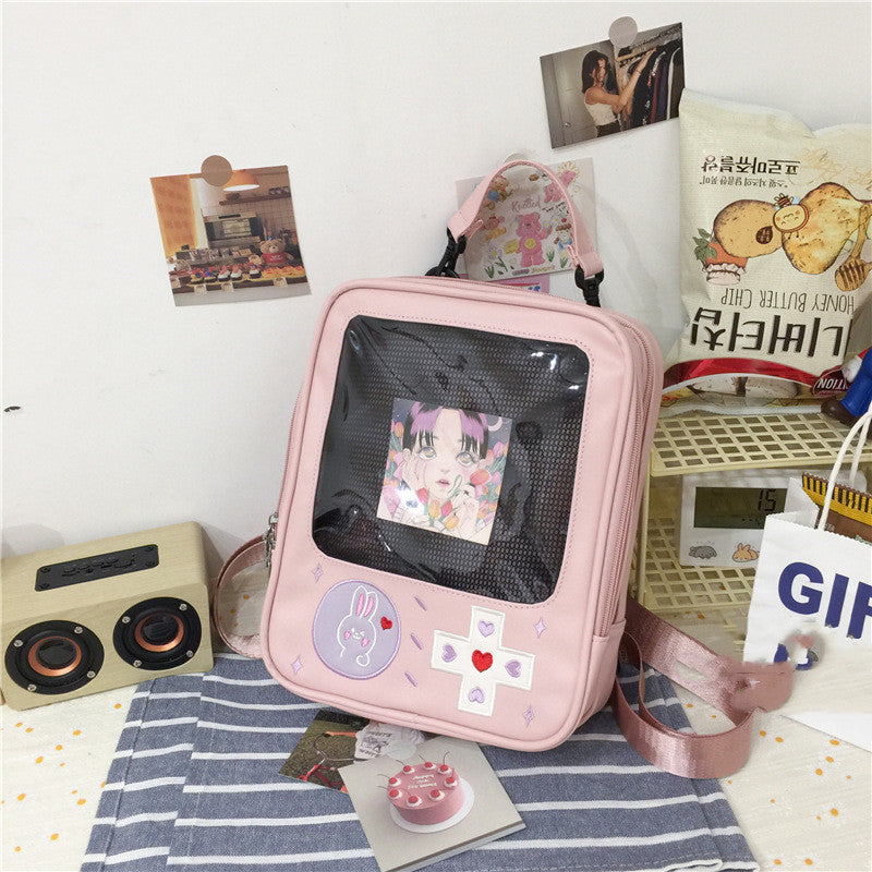 Cute Game Console Design Lolita Girls Sac à épaule Mode