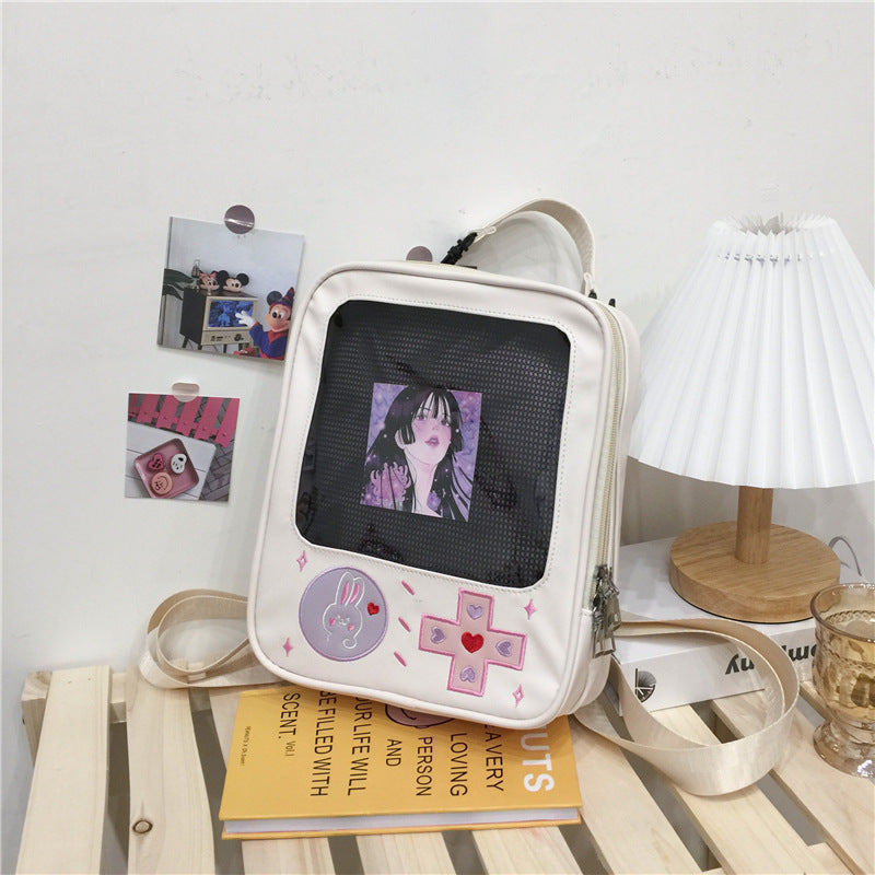 Cute Game Console Design Lolita Girls Sac à épaule Mode