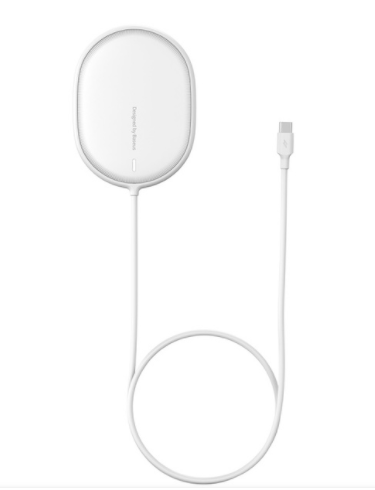 Chargeur sans fil de rotation Infinite double cercle
