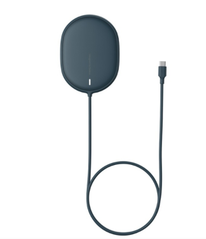 Chargeur sans fil de rotation Infinite double cercle