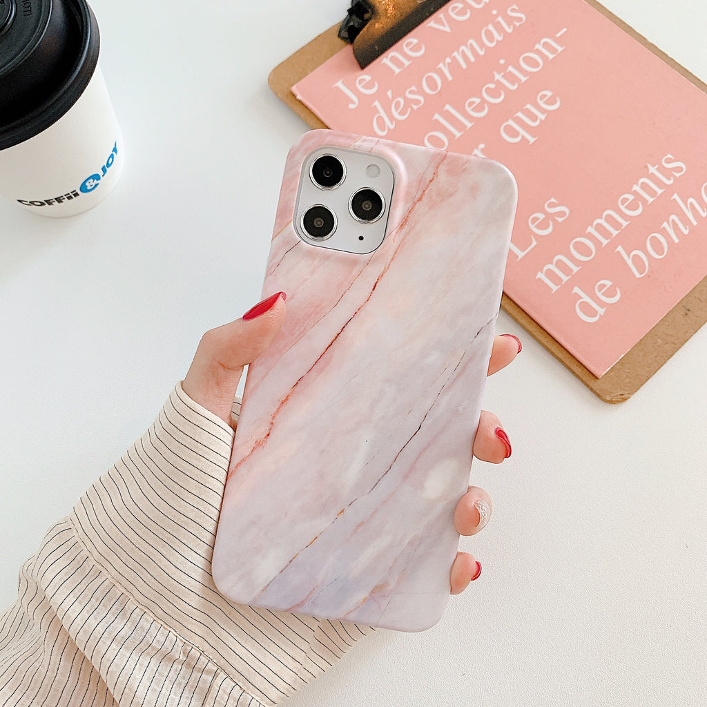 Coque de téléphone mobile Creative Marbled Soft Shell