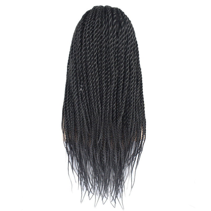 Cheveux de fibre chimique frontal africain