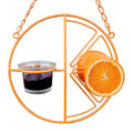 Oriole Bird Feeder Orange Fruit Outdoor Garden Metal Pending Boire du raisin Jelly Containe