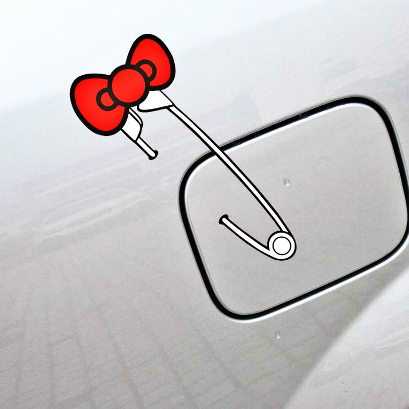 Autocollant de voiture Pin Bow Creative