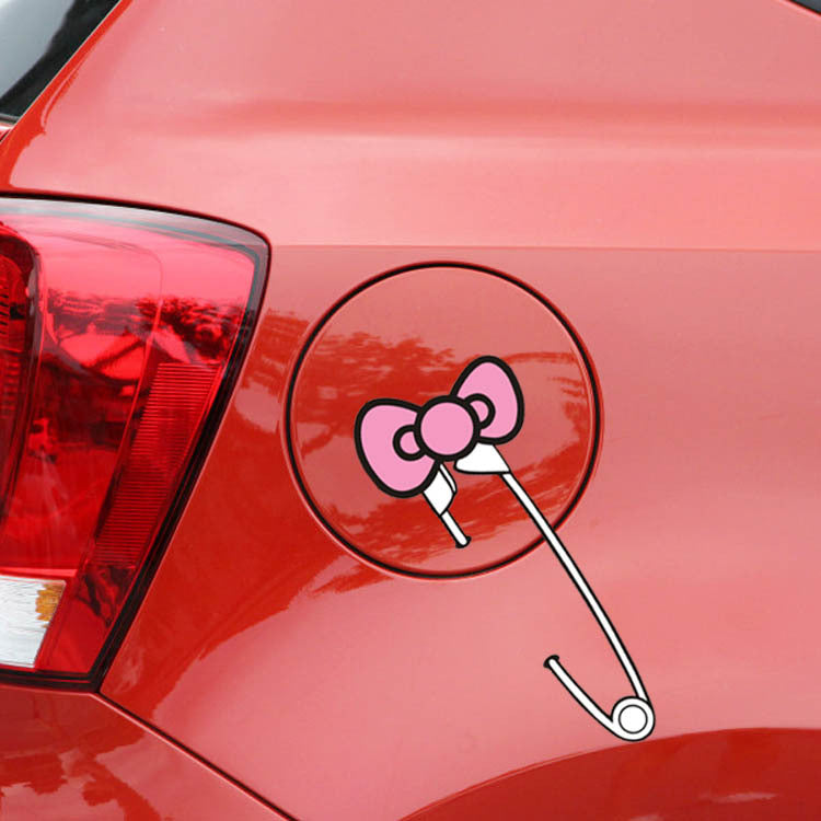 Autocollant de voiture Pin Bow Creative