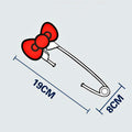 Autocollant de voiture Pin Bow Creative