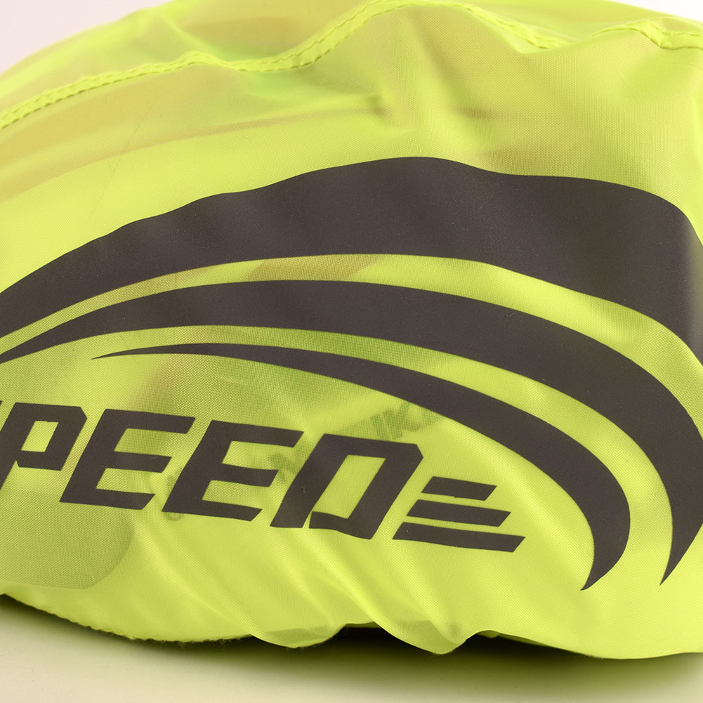 Couverture de casque de vélo Couverture de pluie Casque Couverture étanche Casque de sécurité réfléchissant Co
