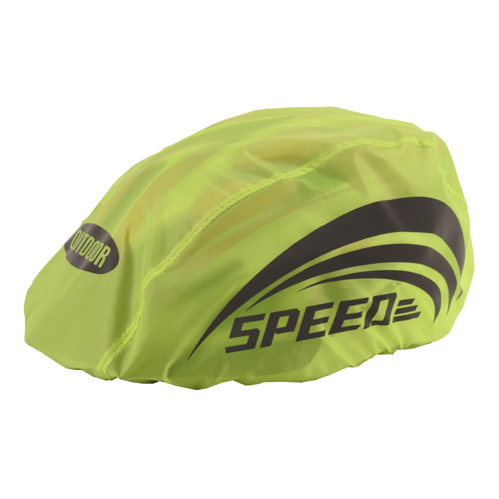 Couverture de casque de vélo Couverture de pluie Casque Couverture étanche Casque de sécurité réfléchissant Co