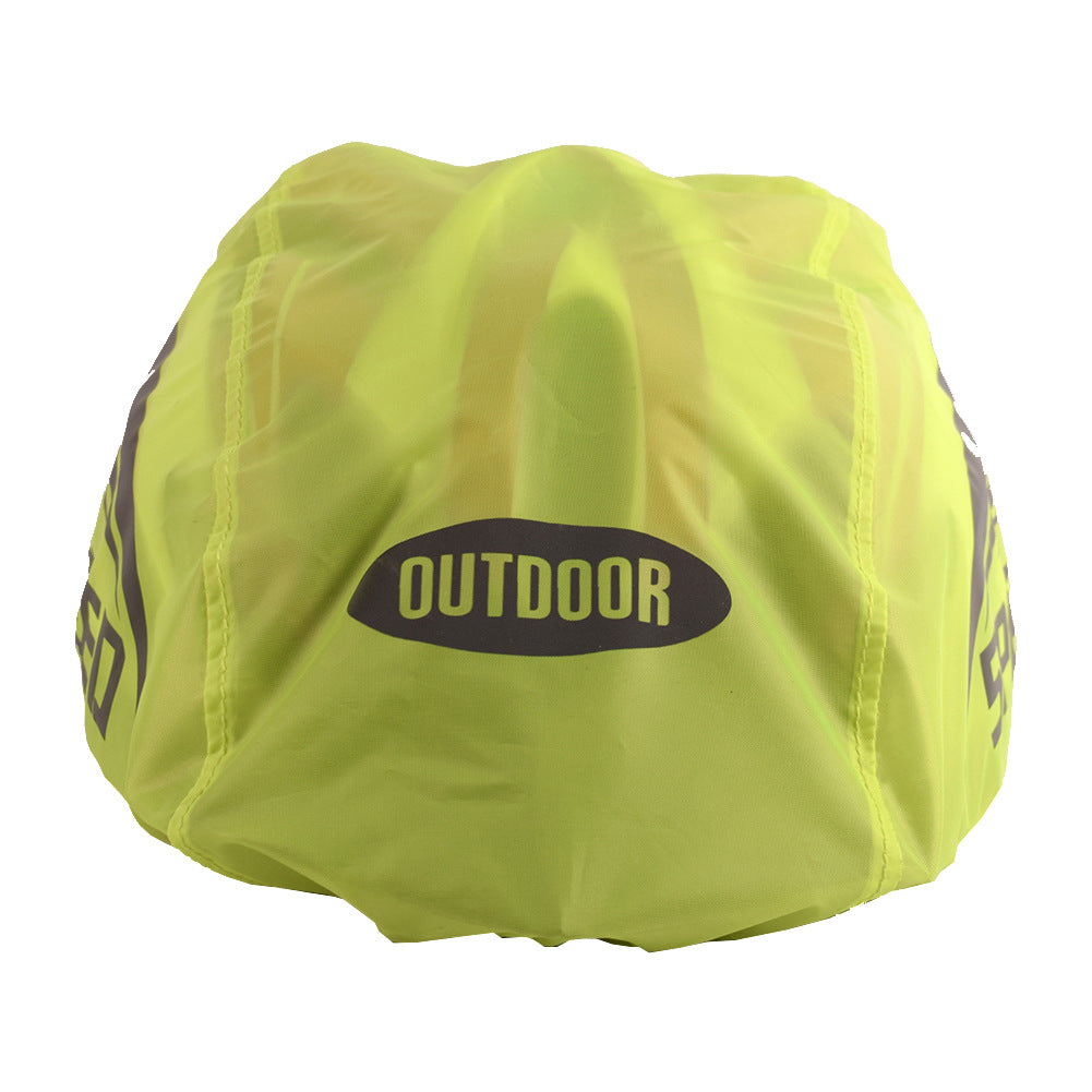 Couverture de casque de vélo Couverture de pluie Casque Couverture étanche Casque de sécurité réfléchissant Co