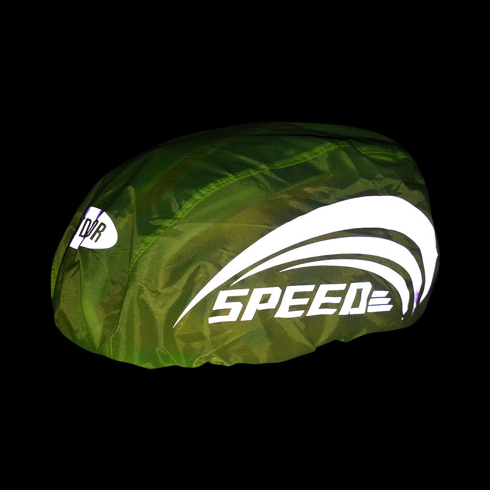 Couverture de casque de vélo Couverture de pluie Casque Couverture étanche Casque de sécurité réfléchissant Co
