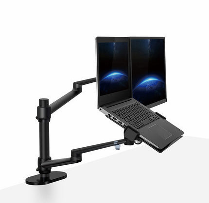 Aluminium Multifonction Ergonomie Bureau Ordinateur portable Stand Moniteur Ordinateur de bureau Complet M
