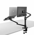 Aluminium Multifonction Ergonomie Bureau Ordinateur portable Stand Moniteur Ordinateur de bureau Complet M