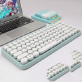 Clavier Bluetooth sans fil Macaron
