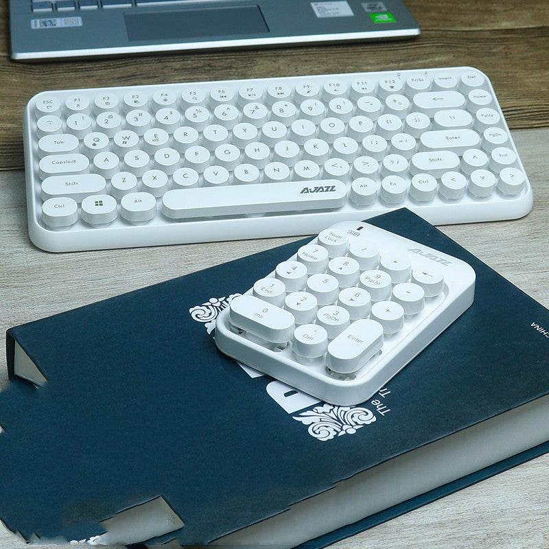 Clavier Bluetooth sans fil Macaron