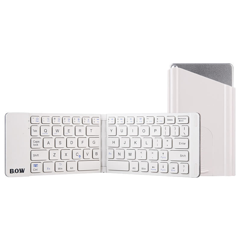 Style pliant Bluetooth clavier et jeu de souris sans fil Mute clavier portable pour busines
