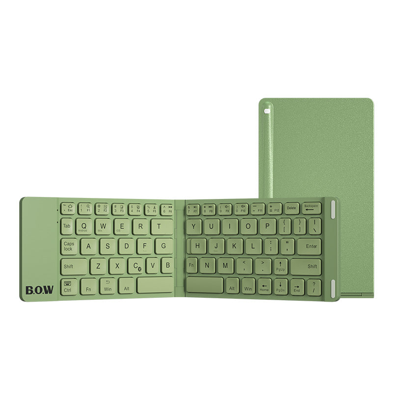 Style pliant Bluetooth clavier et jeu de souris sans fil Mute clavier portable pour busines